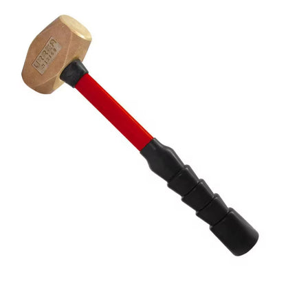 3 POUND STEEL OCTAGONAL SLEDGE HAMMER with FIBER GLASS HANDLE
