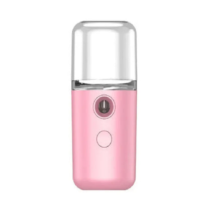 Nano Facial Hydrator Sprayer Face Steamer Nebulizer Home Travel Use Mini Rechargeable Humidifier Women Beauty Device Skin Care
